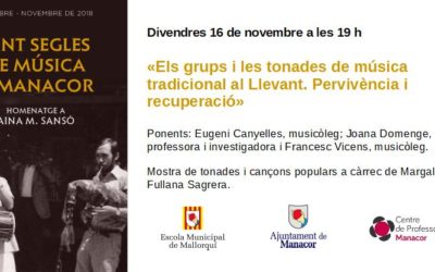 VINT SEGLES DE MÚSICA A MANACOR
