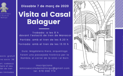 Visita al Casal Balaguer (07.03.2020)