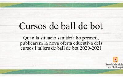 Matrícules cursos de ball de bot 2020-2021