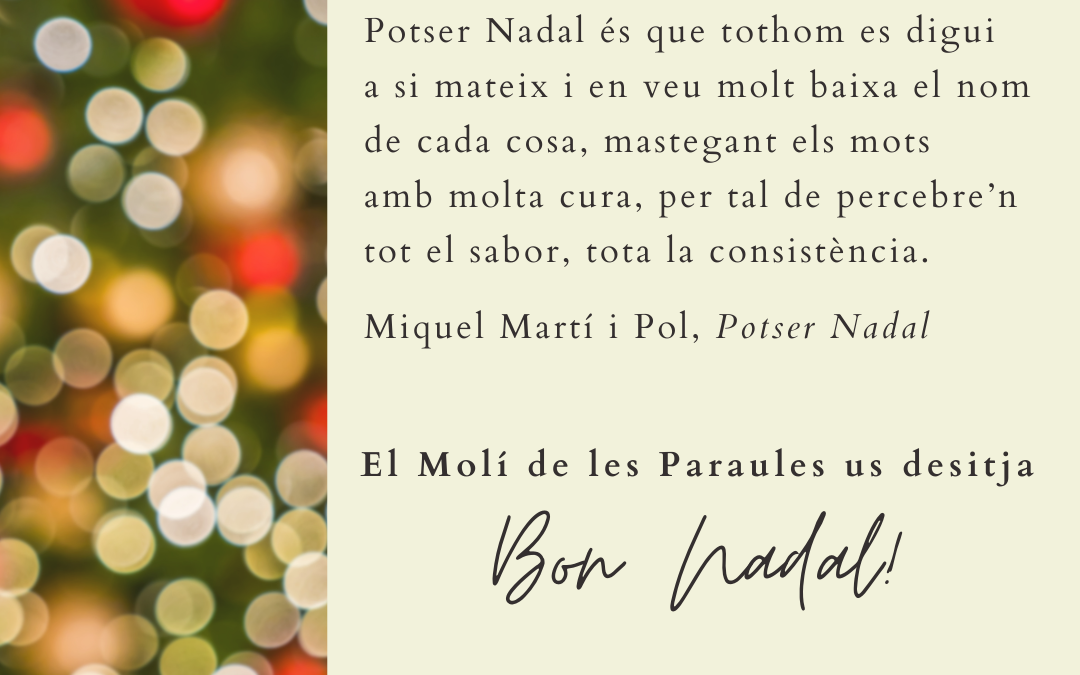 Felicitació de Nadal 2020