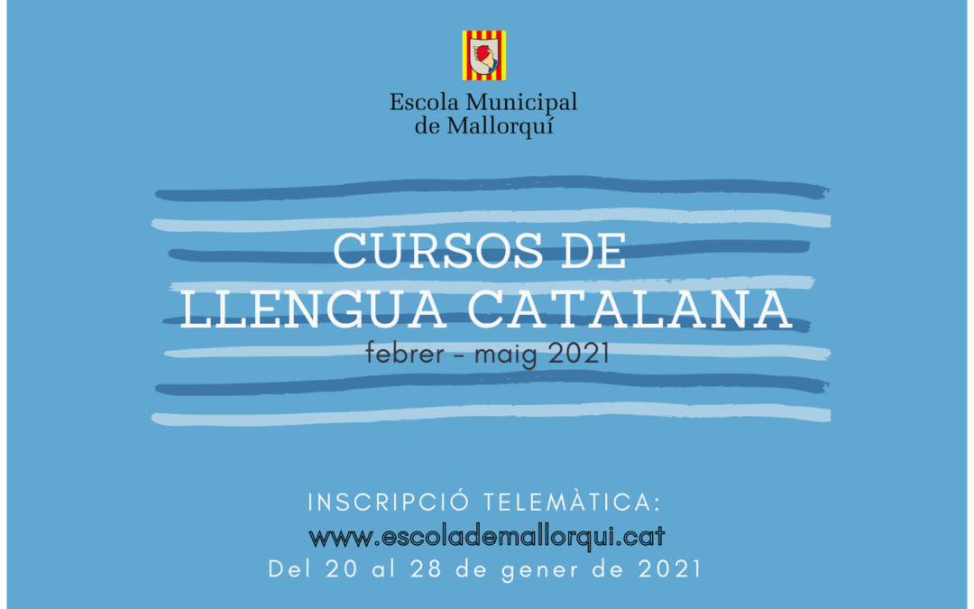 Díptic Cursos de català