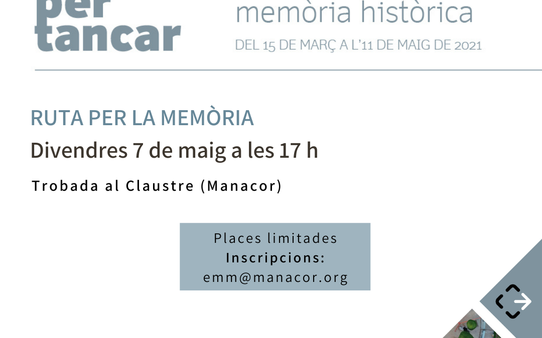 RUTA PER LA MEMÒRIA