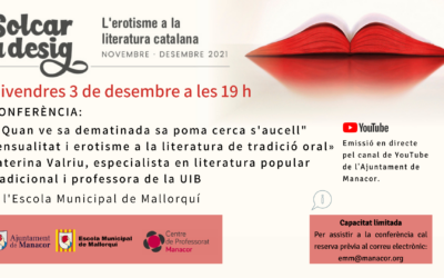4ª CONFERÈNCIA DEL MONOGRÀFIC «SOLCAR EL DESIG»