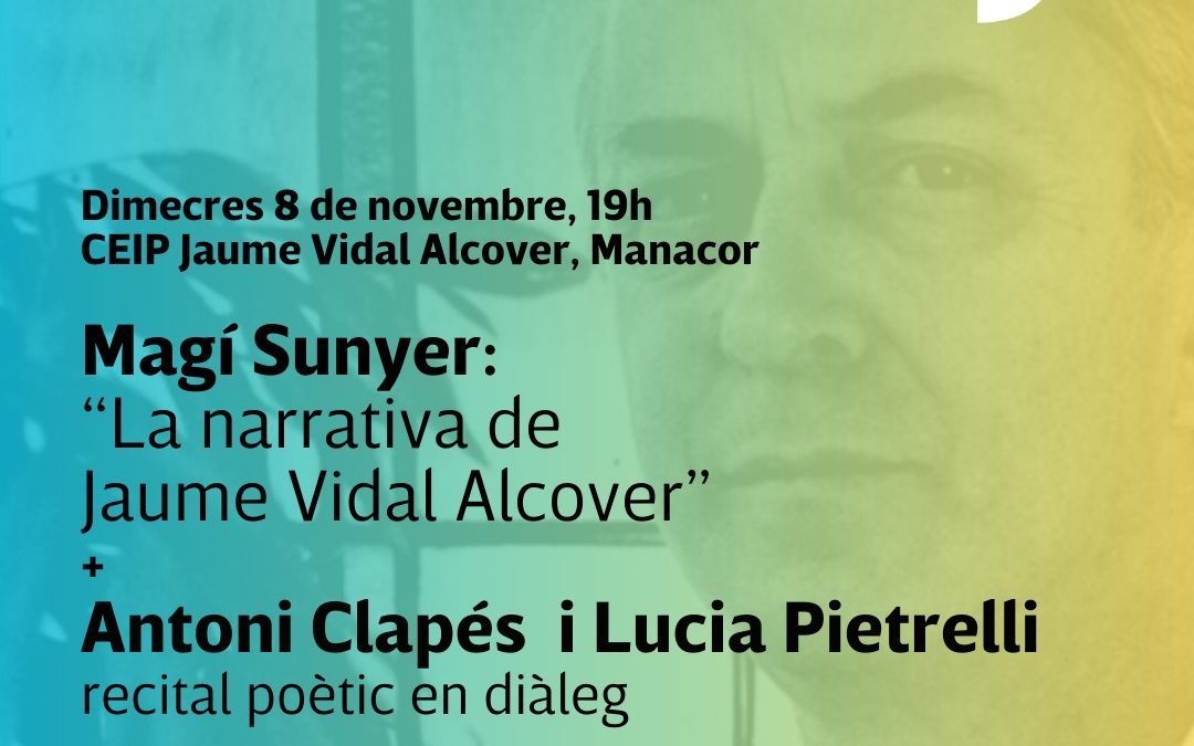 Conferència “La narrativa de Jaume Vidal Alcover”