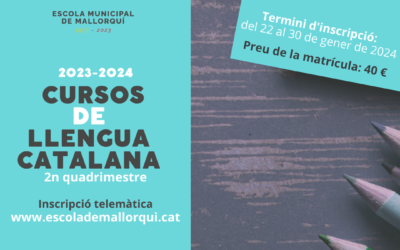 Cursos de llengua catalana 2023-2024 (2n quadrimestre)
