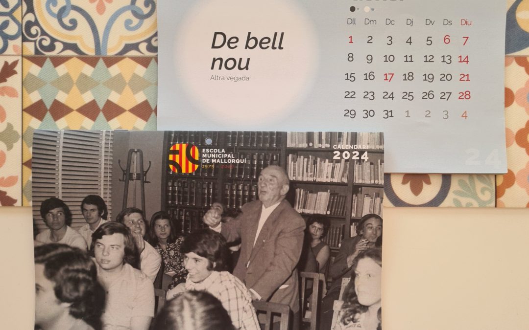 Calendari dels 50 anys de l’Escola 2024