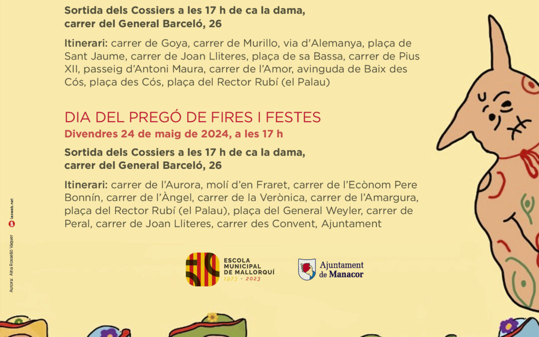 Cartell dels Cossiers 2024