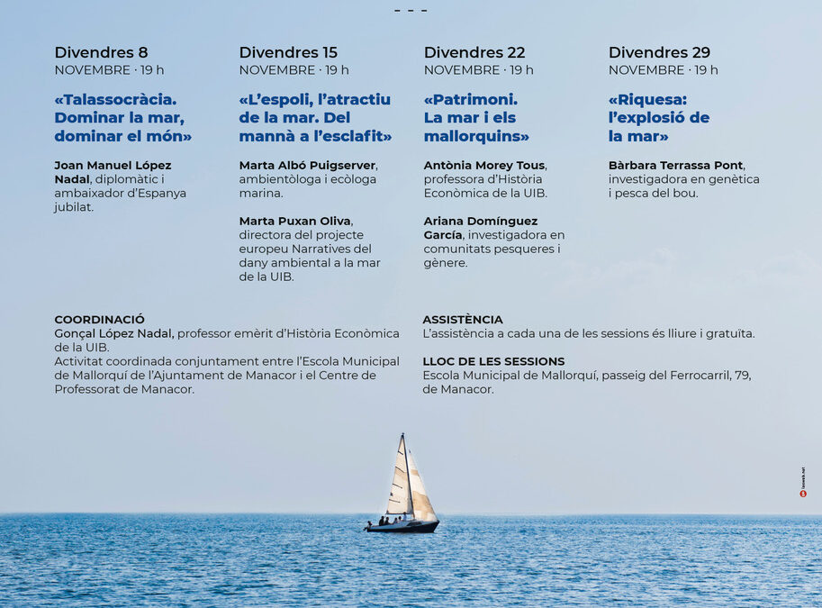 Cicle de conferències: Vigila la mar